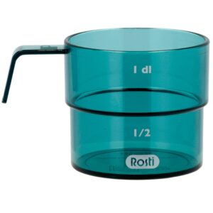 Rosti Zelen&aacute; plastov&aacute; odměrka Mensura 100 ml