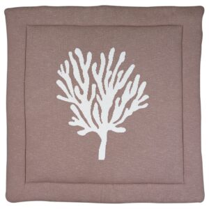 Růžov&aacute; hrac&iacute; deka Quax Seaweed 100 x 100 cm