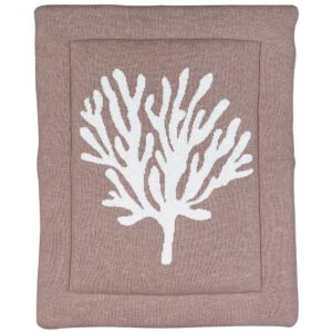 Růžov&aacute; hrac&iacute; deka Quax Seaweed 93 x 73 cm