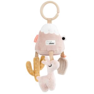 Růžov&aacute; ply&scaron;ov&aacute; hračka na koč&aacute;rek Done by Deer Lalee