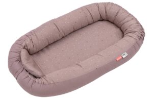 Růžov&eacute; bavlněn&eacute; hn&iacute;zdečko Done by Deer Confetti 93 cm