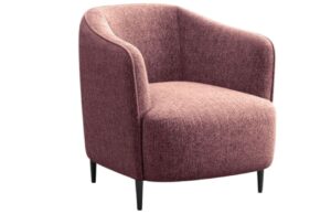 Růžov&eacute; čalouněn&eacute; křeslo Ghado Galbe