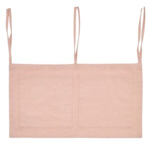 Růžov&yacute; bavlněn&yacute; organiz&eacute;r Kave Home Laily 25 x 45 cm