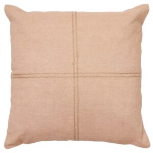 Růžov&yacute; bavlněn&yacute; povlak na pol&scaron;t&aacute;ř Kave Home Sulken 45 x 45 cm