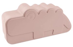 Růžov&yacute; plastov&yacute; svačinov&yacute; box Done by Deer Croco