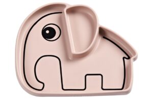 Růžov&yacute; silikonov&yacute; tal&iacute;ř Done by Deer Elphee s př&iacute;savkou