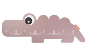 Růžov&yacute; z&aacute;věsn&yacute; metr Done by Deer Croco 88 cm