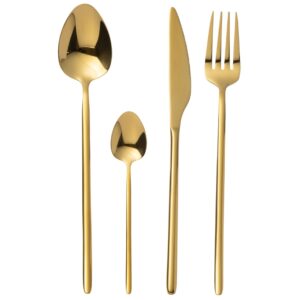 Sada leskl&yacute;ch zlat&yacute;ch kovov&yacute;ch př&iacute;borů J-line Stanley