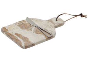 Sada serv&iacute;rovac&iacute;ho prk&eacute;nka a nože Kave Home Suka 23 x 15 cm