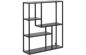 Scandi Jasanov&yacute; n&aacute;stěnn&yacute; reg&aacute;l Darila 91 cm