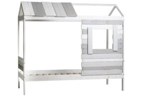 &Scaron;ed&aacute; borovicov&aacute; dětsk&aacute; postel Marckeric Sia 90 x 190 cm