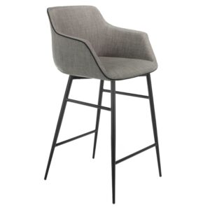 &Scaron;ed&aacute; čalouněn&aacute; barov&aacute; židle Angel Cerd&aacute; No. 4089