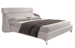 &Scaron;ed&aacute; čalouněn&aacute; dvoulůžkov&aacute; postel Angel Cerd&aacute; No. 7161