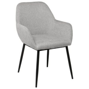 &Scaron;ed&aacute; čalouněn&aacute; j&iacute;deln&iacute; židle Somcasa Isabella