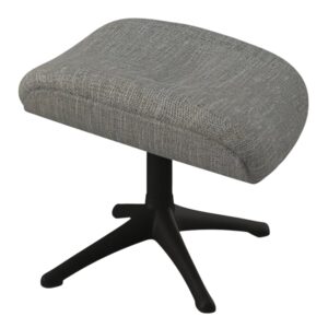 &Scaron;ed&aacute; čalouněn&aacute; podnožka FLEXLUX MORE 44 x 35 cm