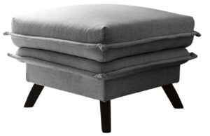 &Scaron;ed&aacute; čalouněn&aacute; podnožka Miuform Charming Charlie 60 x 60 cm