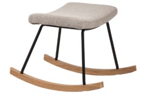 &Scaron;ed&aacute; čalouněn&aacute; podnožka Quax De Luxe 57 x 42 cm