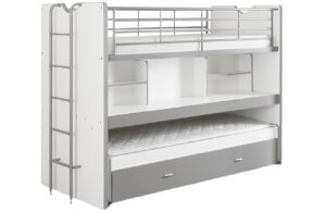 &Scaron;ed&aacute; dvoupatrov&aacute; postel se stolkem Vipack Bonny 90 x 200 cm