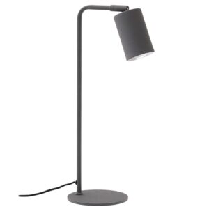 &Scaron;ed&aacute; kovov&aacute; stoln&iacute; lampa Kave Home Manie