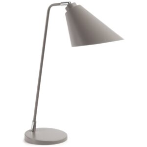 &Scaron;ed&aacute; kovov&aacute; stoln&iacute; lampa Kave Home Tipir