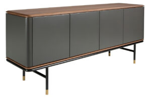 &Scaron;ed&aacute; lakovan&aacute; komoda Angel Cerd&aacute; No. 3264