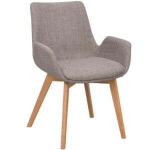 &Scaron;ed&aacute; l&aacute;tkov&aacute; j&iacute;deln&iacute; židle ROWICO DRIMSDALE