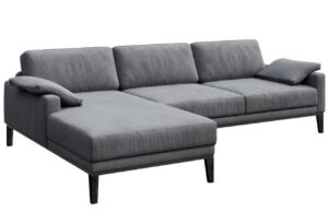 &Scaron;ed&aacute; man&scaron;estrov&aacute; rohov&aacute; pohovka MESONICA Musso 248 cm