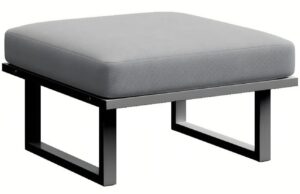 &Scaron;ed&aacute; zahradn&iacute; podnožka MESONICA Soledo s antracitovou podnož&iacute;