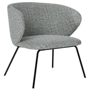 &Scaron;ed&eacute; čalouněn&eacute; křeslo Somcasa Ancona