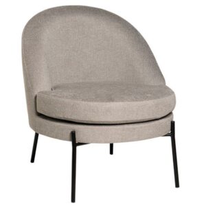 &Scaron;ed&eacute; čalouněn&eacute; křeslo Somcasa Evora