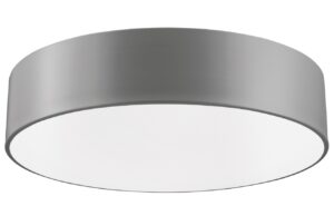 &Scaron;ed&eacute; kovov&eacute; stropn&iacute; světlo Nova Luce Finezza 50 cm