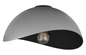 &Scaron;ed&eacute; kovov&eacute; stropn&iacute; světlo Nova Luce Opsi 30 cm