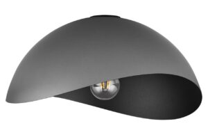 &Scaron;ed&eacute; kovov&eacute; stropn&iacute; světlo Nova Luce Opsi 40 cm