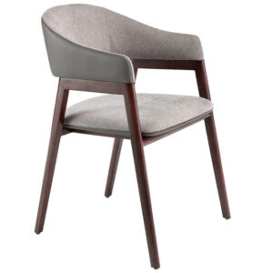 &Scaron;edo-b&eacute;žov&aacute; čalouněn&aacute; j&iacute;deln&iacute; židle Angel Cerd&aacute; No. 4091