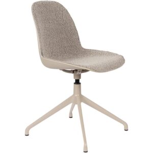 &Scaron;edo hněd&aacute; l&aacute;tkov&aacute; konferenčn&iacute; židle ZUIVER ALBERT KUIP II.