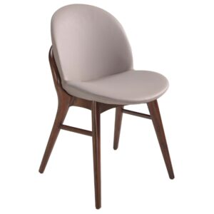 &Scaron;edob&eacute;žov&aacute; koženkov&aacute; j&iacute;deln&iacute; židle Angel Cerd&aacute; No. 4107