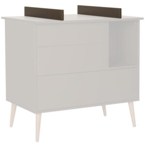 &Scaron;edohněd&aacute; n&aacute;stavba na přebalovac&iacute; komodu Quax Cocoon 70 x 50 cm