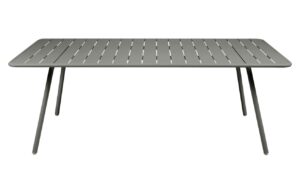 &Scaron;edozelen&yacute; kovov&yacute; stůl Fermob Luxembourg 207 x 100 cm