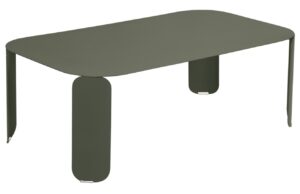 &Scaron;edozelen&yacute; kovov&yacute; zahradn&iacute; konferenčn&iacute; stolek Fermob Bebop II. 120 x 70 cm