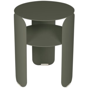 &Scaron;edozelen&yacute; kovov&yacute; zahradn&iacute; odkl&aacute;dac&iacute; stolek Fermob Bebop 35 cm