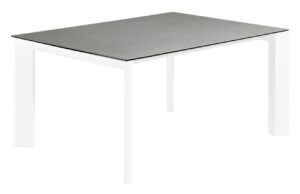 &Scaron;ed&yacute; keramick&yacute; rozkl&aacute;dac&iacute; j&iacute;deln&iacute; stůl Kave Home Axis 120/180 x 80 cm