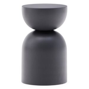 &Scaron;ed&yacute; kovov&yacute; odkl&aacute;dac&iacute; stolek Kave Home Rachell 30