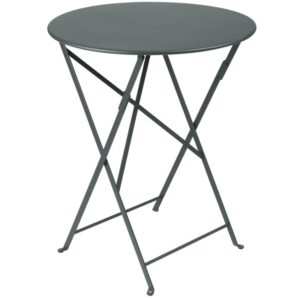&Scaron;ed&yacute; kovov&yacute; skl&aacute;dac&iacute; stůl Fermob Bistro &Oslash; 60 cm