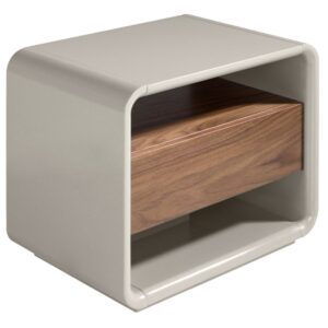 &Scaron;ed&yacute; lakovan&yacute; nočn&iacute; stolek Angel Cerd&aacute; No. 7134