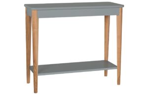 &Scaron;ed&yacute; lakovan&yacute; toaletn&iacute; stolek RAGABA ASHME 85 x 35 cm