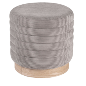 &Scaron;ed&yacute; man&scaron;estrov&yacute; taburet Somcasa Saul 40 cm