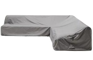 &Scaron;ed&yacute; ochrann&yacute; obal na zahradn&iacute; rohovou pohovku Kave Home Iria 330 x 330 cm