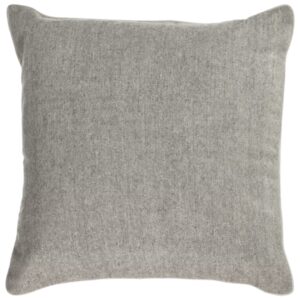 &Scaron;ed&yacute; povlak na pol&scaron;t&aacute;ř Kave Home Alcara 45 x 45 cm