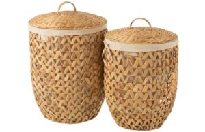 Set dvou ko&scaron;ů na pr&aacute;dlo z př&iacute;rodn&iacute;ch vl&aacute;ken J-line Lando 54/60 cm