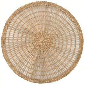 Set dvou př&iacute;rodn&iacute;ch prost&iacute;r&aacute;n&iacute; Kave Home Palau 38 cm